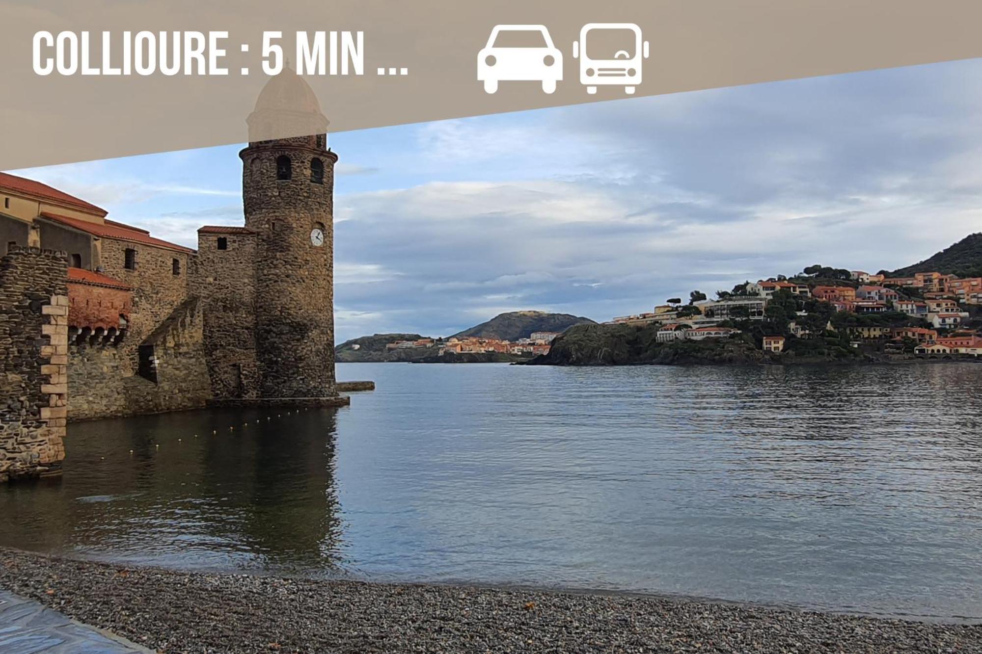 Apartament L'Escapade, Port A 200M, Climatisation Et Balcon Port Vendres Zewnętrze zdjęcie